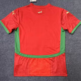 2025 Morocco Home Red Fans Soccer Jersey