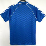 1986/87 RM Away Blue Retro Soccer Jersey