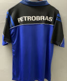 1999 Flamengo GK Blue Retro Soccer Jersey
