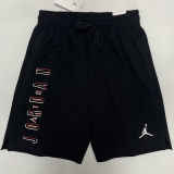 2025 Jordan Black Pure Cotton Fabric Casual Short Pants M006