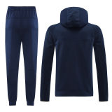 2025 PSG Sapphire Blue Hoody Zipper Jacket Tracksuit