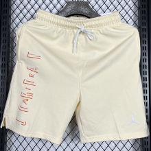 2025 Jordan Beige Pure Cotton Fabric Casual Short Pants M006