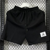 2025 Jordan Black Pure Cotton Fabric Casual Short Pants 黑标M001