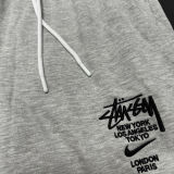 2025 Jordan Grey Pure Cotton Fabric Casual Short Pants M15