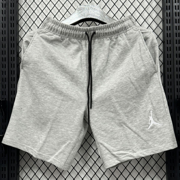 2025 Jordan Grey Pure Cotton Fabric Casual Short Pants M17