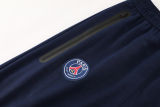 2025 PSG Sapphire Blue Hoody Zipper Jacket Tracksuit