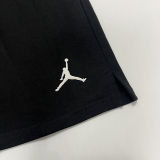 2025 Jordan Black Pure Cotton Fabric Casual Short Pants M006