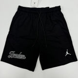 2025 Jordan Black Pure Cotton Fabric Casual Short Pants M19