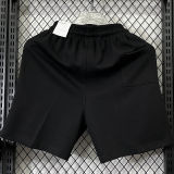 2025 Jordan Black Pure Cotton Fabric Casual Short Pants 黑标M001