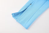 2025 AD~  Sky Blue Kids Jacket Tracksuit