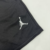 2025 Jordan Black Pure Cotton Fabric Casual Short Pants M17
