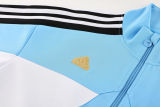 2025 AD~  Sky Blue Kids Jacket Tracksuit