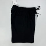 2025 Jordan Black Pure Cotton Fabric Casual Short Pants M001 红标