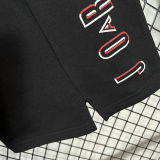 2025 Jordan Black Pure Cotton Fabric Casual Short Pants M006