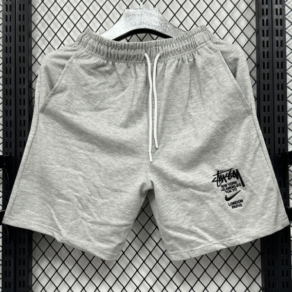 2025 Jordan Grey Pure Cotton Fabric Casual Short Pants M15
