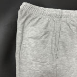 2025 Jordan Grey Pure Cotton Fabric Casual Short Pants M17