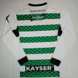 2024/25 Palestino Green White  Long Sleeve Soccer Jersey