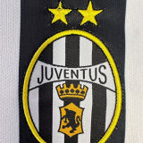 2002/03 JUV Home Retro Long Sleeve Soccer Jersey