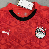 2025 Egypt Home Red Fans Soccer Jersey
