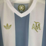 2024/25 Argentina 50th Anniversary Edition Long Sleeve Fans Jersey