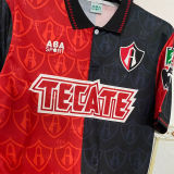 1994/95 Atlas Home Red Black Retro Soccer Jersey