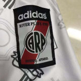 1996 River Plate Home Retro Long Sleeve  Soccer Jersey
