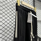 2024/25 Nk~ Black Pure Cotton Sports Trousers Zipper style