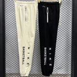 2024/25 Nk~ Black Pure Cotton Sports Trousers Zipper style
