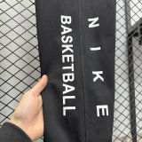 2024/25 Nk~ Black Pure Cotton Sports Trousers Zipper style