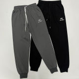2025 Bird Home Black Cotton sports ankle pants style