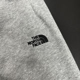 2025 TNF Grey Pure Cotton Sports Trousers Zipper style