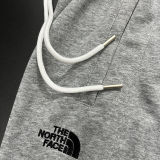 2025 TNF Grey Pure Cotton Sports Trousers Zipper style