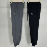 2025 Bird Home Black Cotton sports ankle pants style