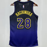2025 Lakers HACHIMURA #28 City Edition NBA Jerseys