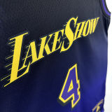 2025 Lakers KNECHT#4 City Edition NBA Jerseys