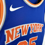 2025 NY Knicks BRIDGES  #25 Blue City Edition NBA Jerseys