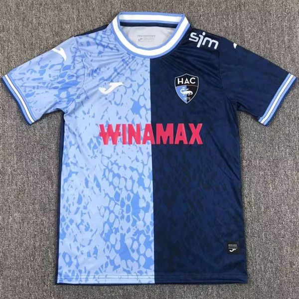 2024/25 Le Havre Home Fans Soccer Jersey 勒阿弗尔