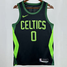 2025 Celtics TATUM #0  Black City Edition NBA Jerseys