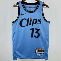 2025 Clippers GEORGE #13 Blue NBA Jerseys