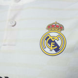 2014/15 RM Home White Retro Player Version Long Sleeve Jersey 球员版