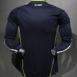 2010/11 RM Away Black Retro Long Sleeve Player Version Jersey 球员版
