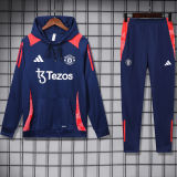 2025 M Utd Hoody Zipper Jacket Tracksuit