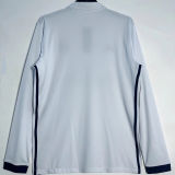 2016/17 RM White Home Retro Long Sleeve Soccer Jersey
