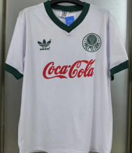 1989 Palmeiras Away White Retro Jersey