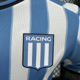 2024/25 Racing Home Player Version Jersey 胸前两行广告
