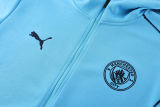 2025 M Utd Sky Blue Jacket Tracksuit