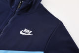 2025 Nk~ Blue Black Jacket Tracksuit