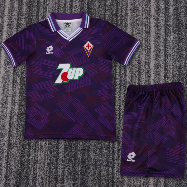 1992/93 ACF FC Home Retro Kids Soccer Jersey