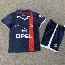 2001/02 PSG Home Retro Kids Soccer Jersey