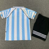 1996/97 Argentina Home Retro Kids Soccer Jersey